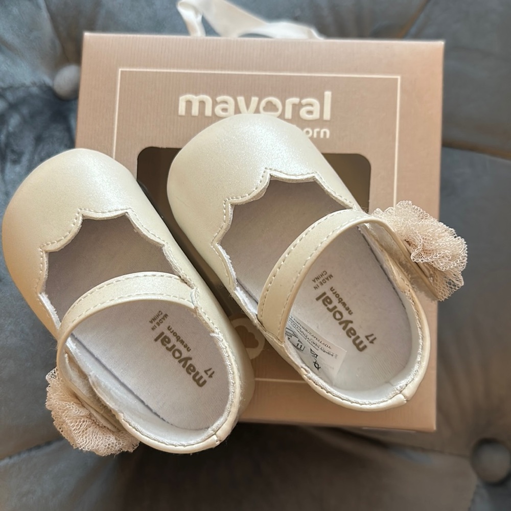 Mayoral baby shoes